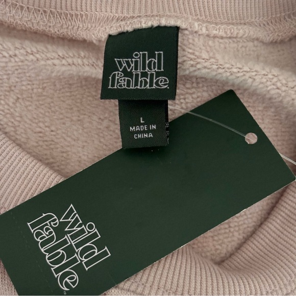 ☘️WILD FABLE West Coast Graphic Oversized Sweatshirt Sz L NWT - Picture 7 of 8